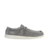 Hey Dude Men's Linen Iron Wally Canvas Shoe