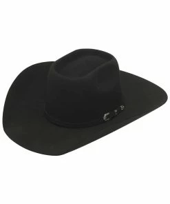 M&F Western Twister 5X Black Australian Wool Blend Hat